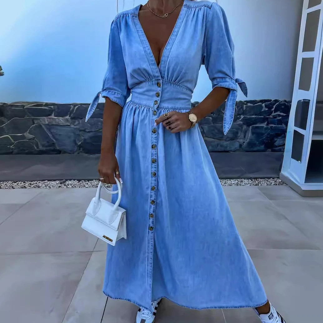 FM Denim Jump-Dress