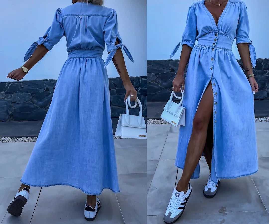 FM Denim Jump-Dress