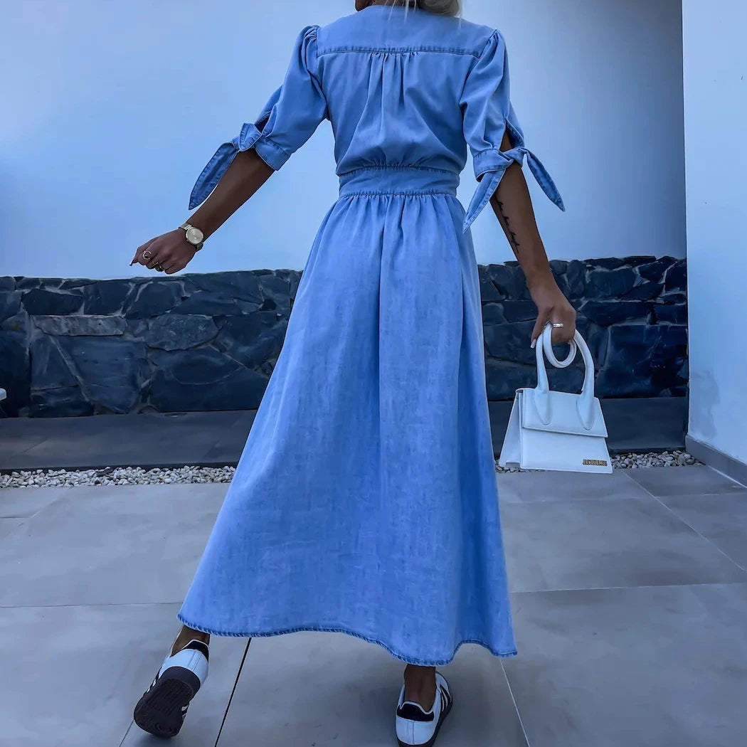 FM Denim Jump-Dress